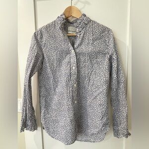 J.Crew Liberty Fabric Botton Up